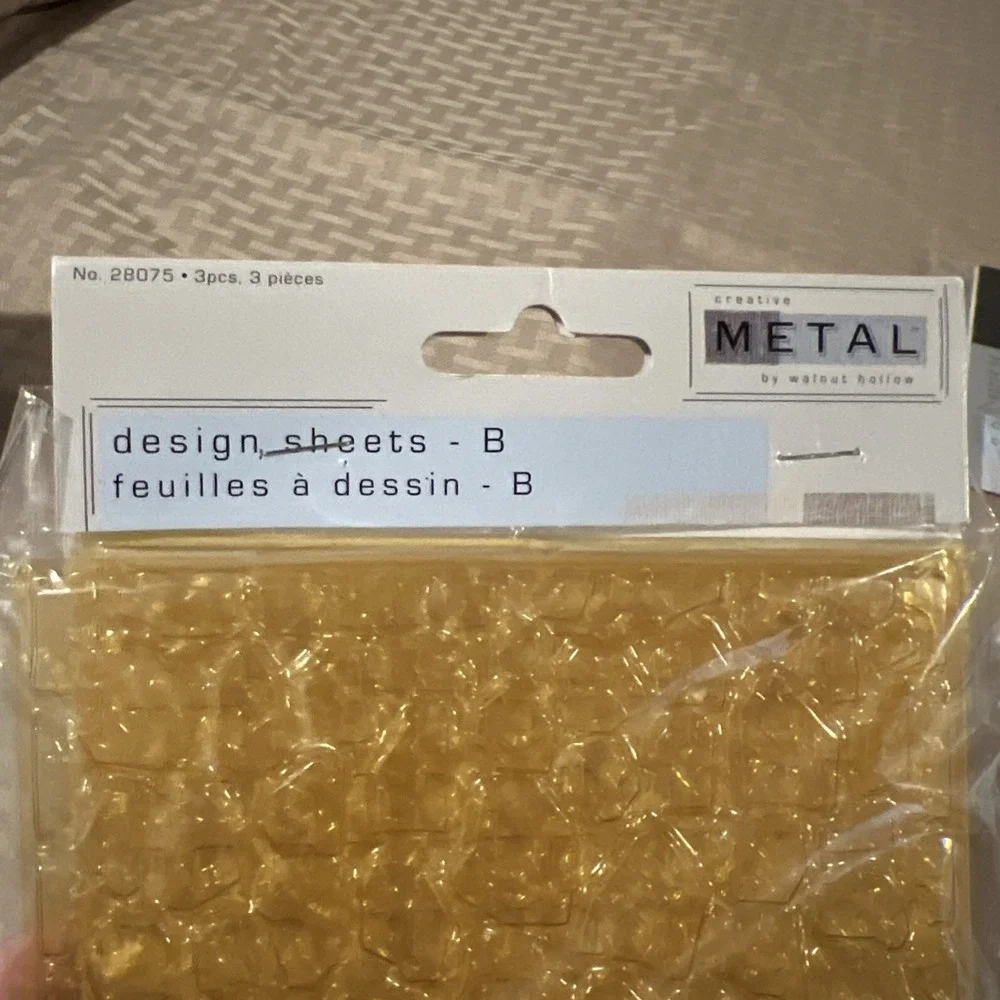 Walnut Hollow Creative METAL Embossing Collection 11 Packs NOS Sealed Vintage